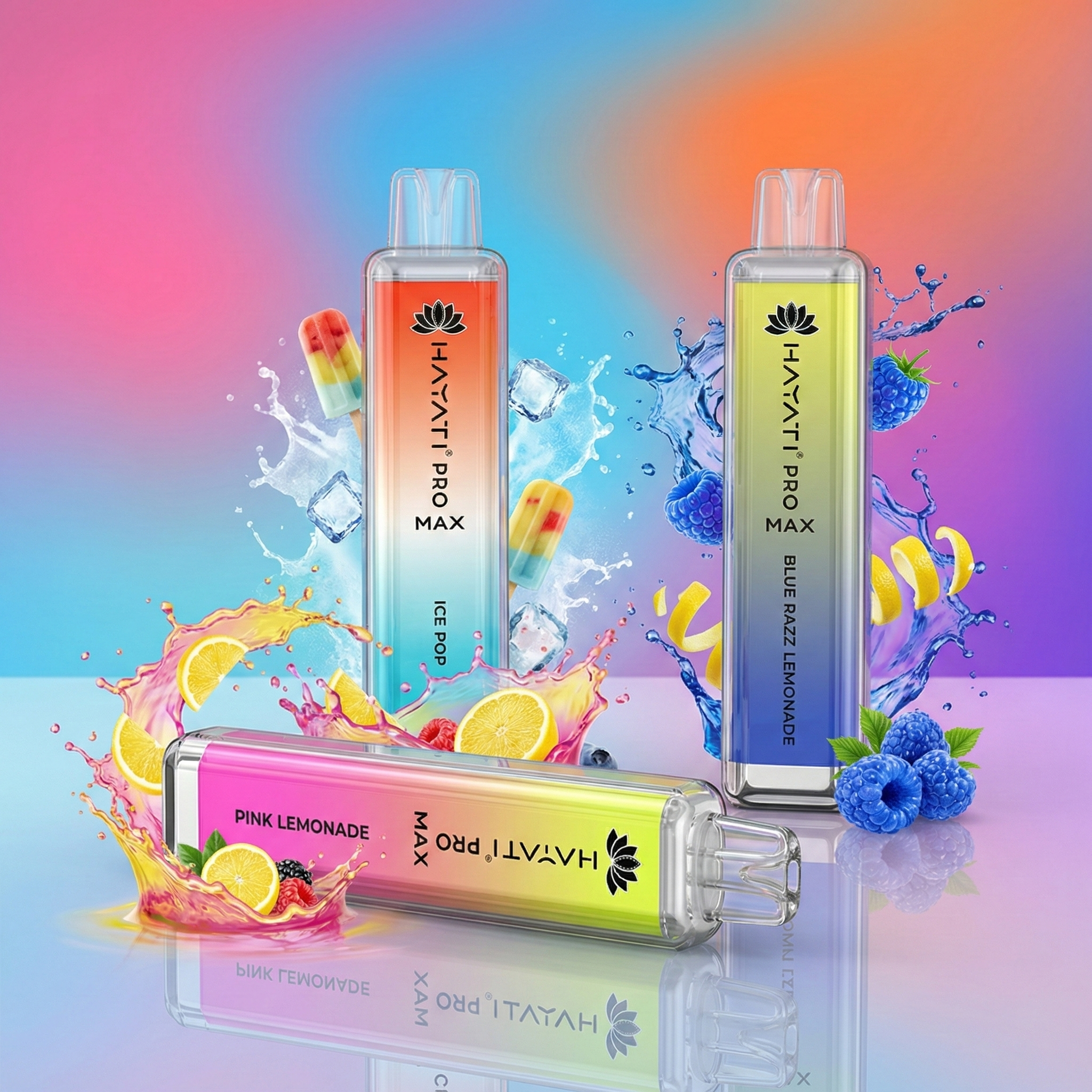 hayati pro max ice pop Elux Legend Nic Salts Box of 10 - 10mg & 20mg main image 1