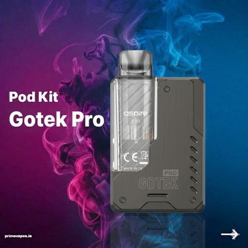 Aspire Gotek Pro Vape Kit | Prime Vapes Ireland Online Store Aspire Gotek Pro Vape Kit | Prime Vapes Ireland Online Store