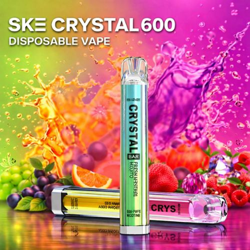 Ske Crystal 600 Disposable Vape | Smooth Draw & Flavour Prime Vapes Ske Crystal 600 Disposable Vape | Smooth Draw & Flavour Prime Vapes