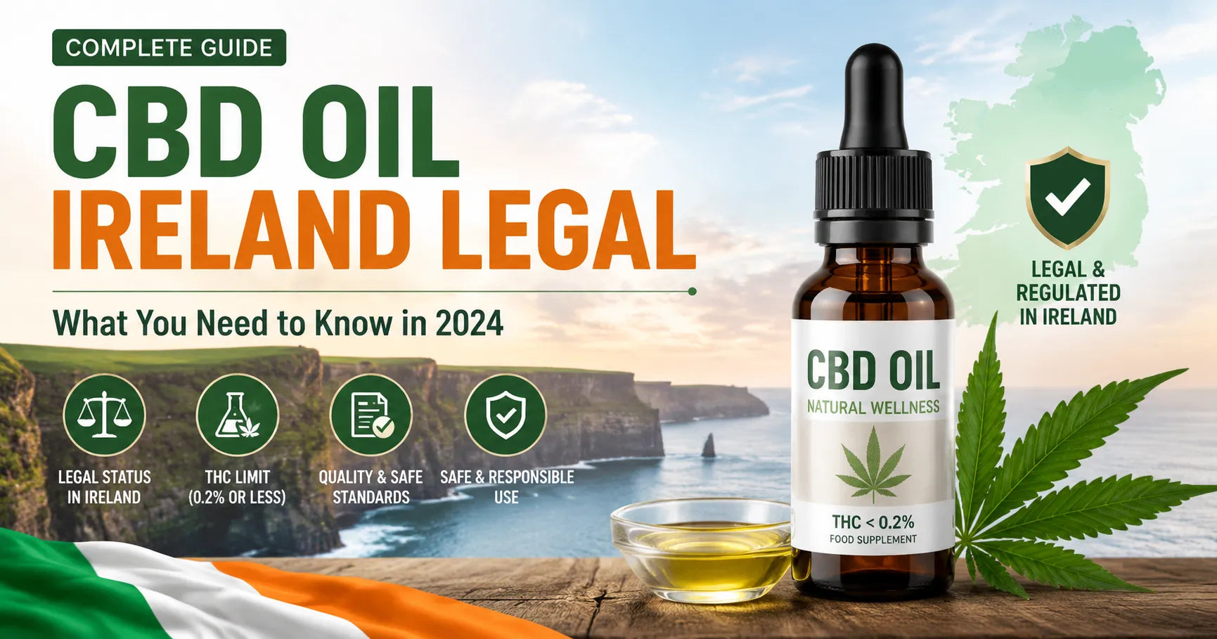 Is CBD Oil Legal in Ireland? Complete Guide on Usage and Benefits