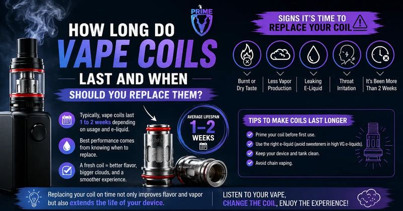 How Long Do Vape Coils Last and When Should You Replace Them?