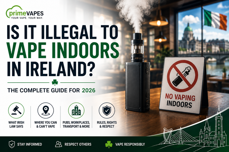 Is It Illegal to Vape Indoors in Ireland?