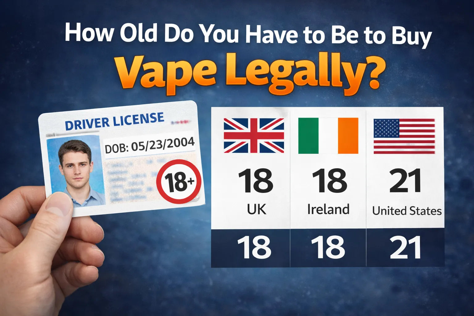 how old do you have to be to buy a vape