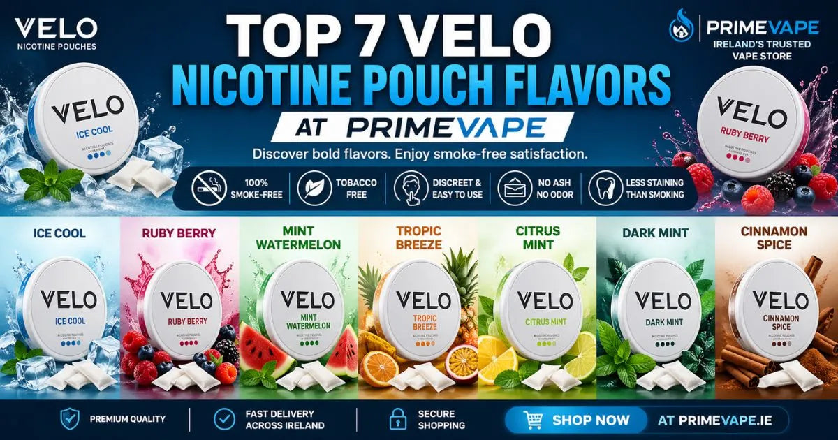 Top 7 Velo Nicotine Pouch Flavors at PrimeVape
