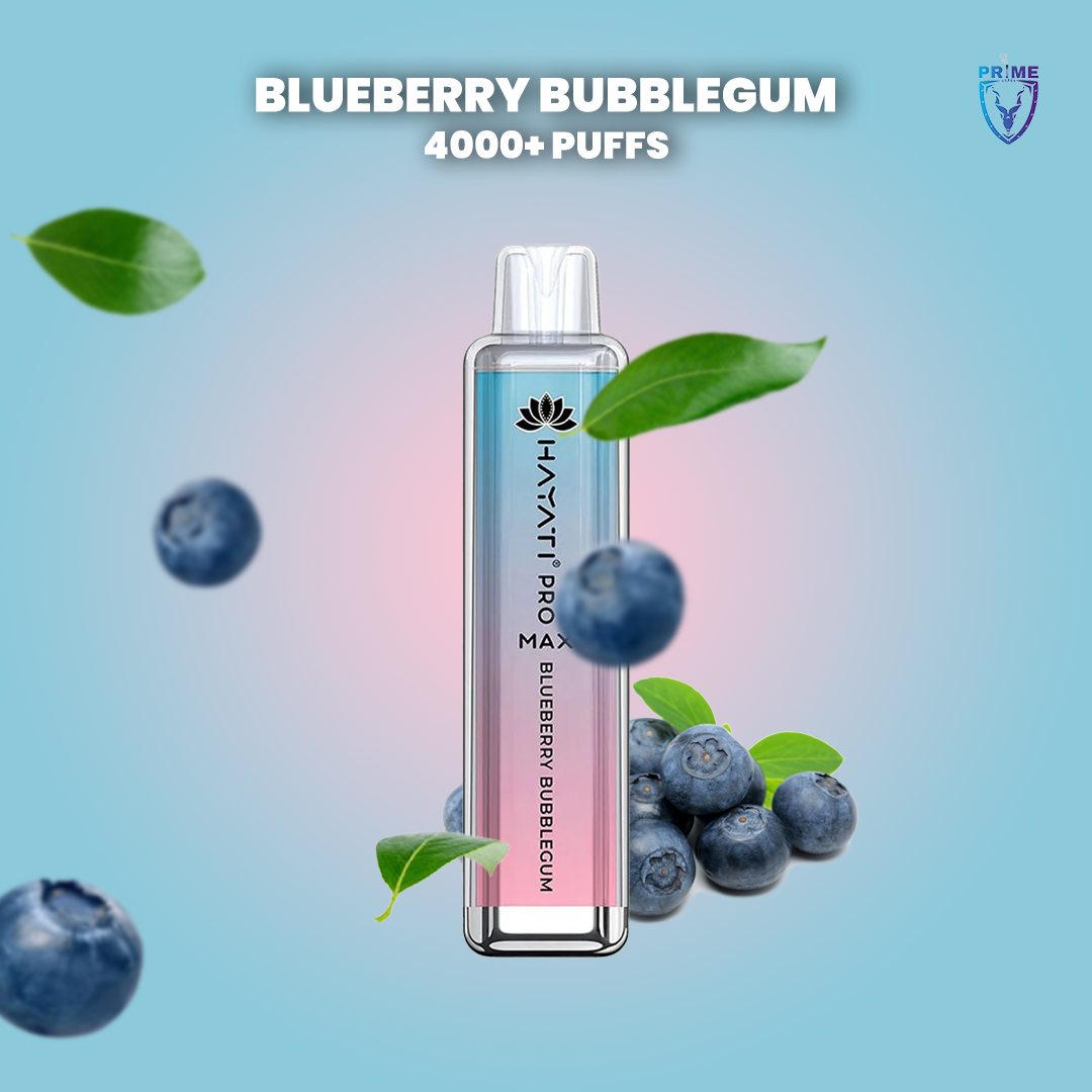Buy 3 Flavors of Hayati Pro Max 4000 Blueberry Bubblegum