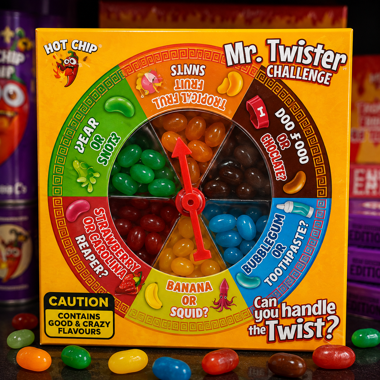 HOT CHIP TWISTER CHALLANGE