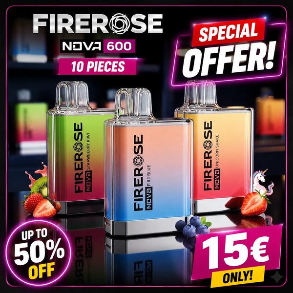 Firerose Nova 600 ( 10 Pieces  15€ )