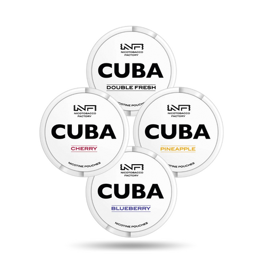 Offer Buy Any 3 Cuba White Nicotine Pouches