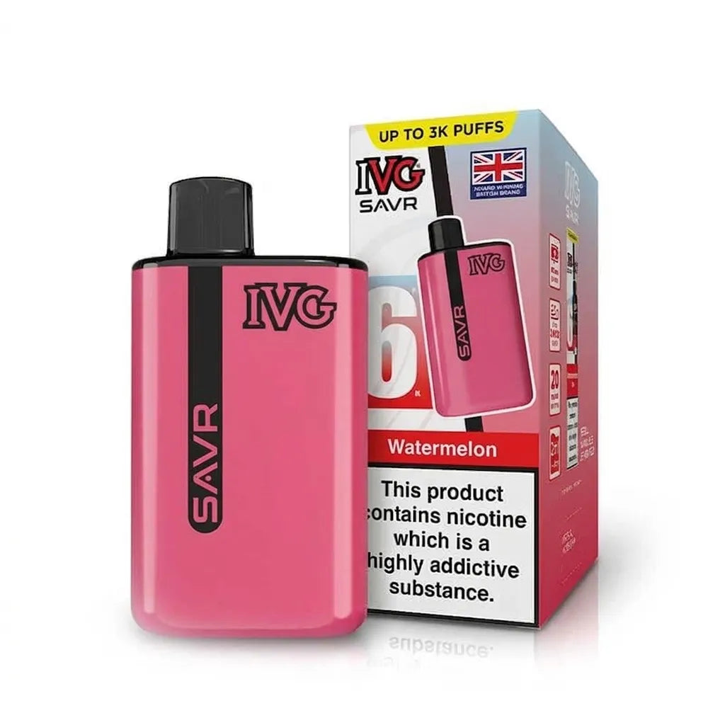 Buy 2 IVG SAVR Vape Kit 3000 Puffs Just in 18€