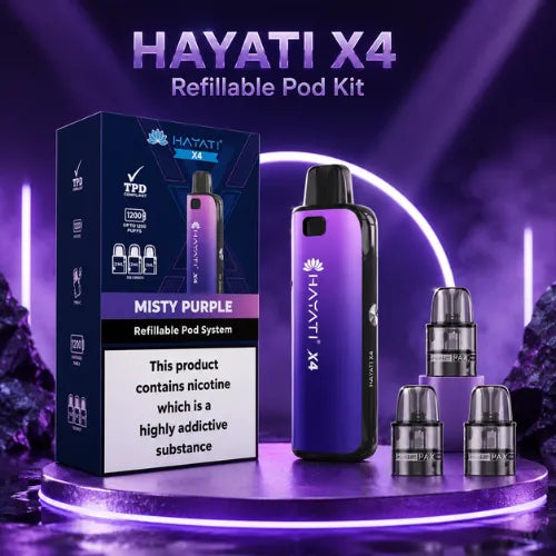 Hayati x4 Refillable Pod Kit