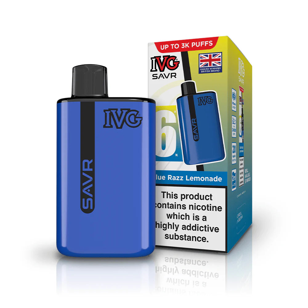 Buy 2 IVG SAVR Vape Kit 3000 Puffs Just in 18€