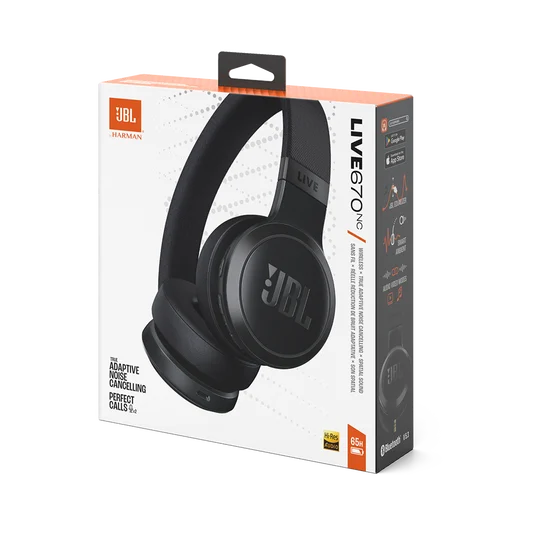 JBL Live 670NC  Wireless Headphone
