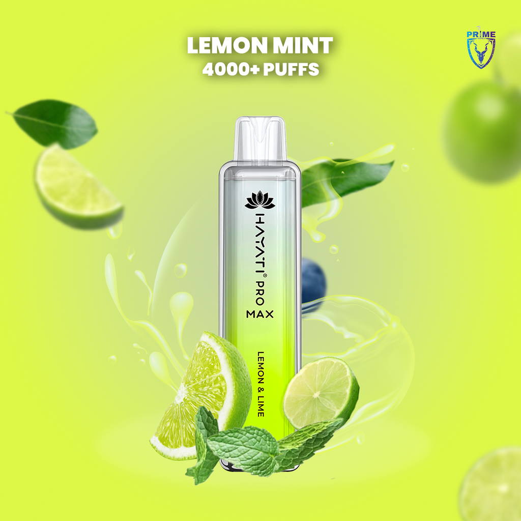 Buy 3 Flavors of Hayati Pro Max 4000 Lemon Mint