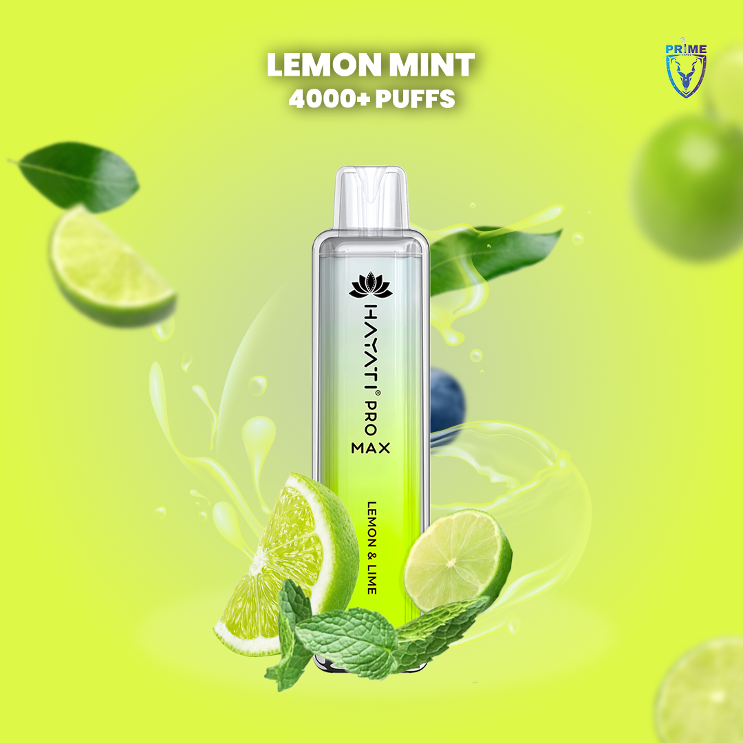 Buy 3 Flavors of Hayati Pro Max 4000 Lemon Mint