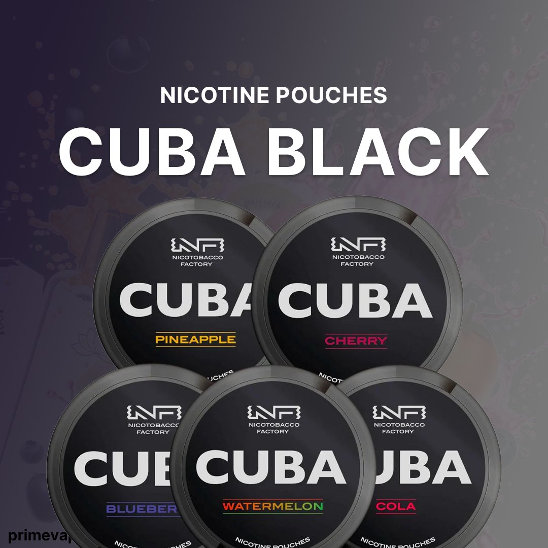 Nicotine Pouches cuba black