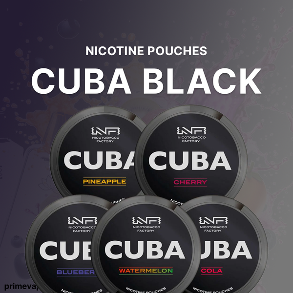 Nicotine Pouches cuba black