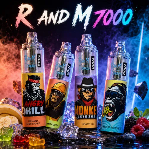 R and M 7000 Disposable Vape