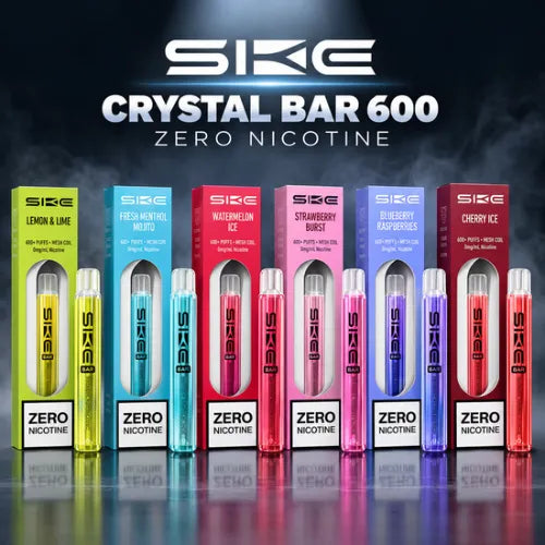 SKE Crystal Bar 600 Zero Nicotine Disposable Vape