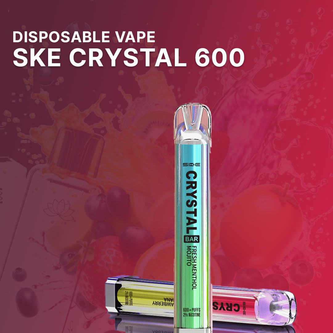 Ske Crystal 600 Disposable Vape | Smooth Draw & Flavour Prime Vapes Ske Crystal 600 Disposable Vape | Smooth Draw & Flavour Prime Vapes