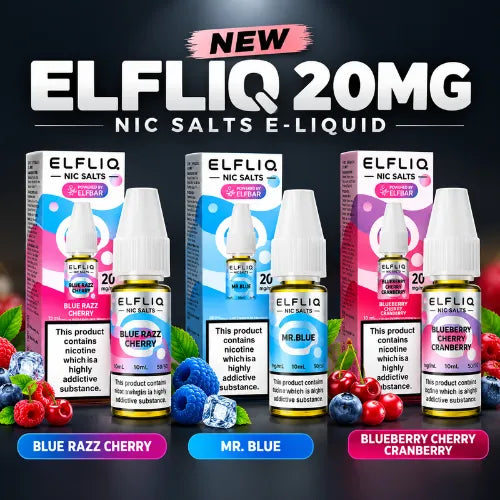 Elfliq 20mg flavours