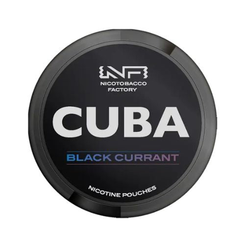 Cuba Black Nicotine Pouches | €5.99