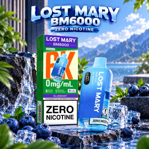 Lost Mary BM6000 Zero Nicotine 6000 Puff Prefilled Vape