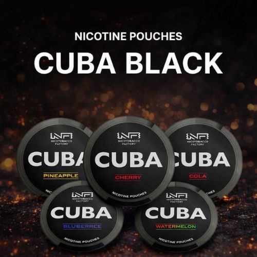 cuba black nicotine pouches