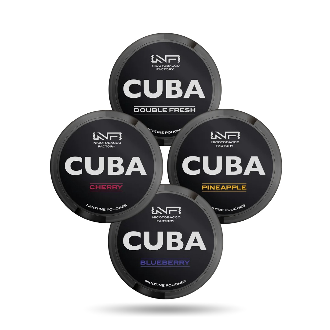 Offer Buy Any 3 Cuba Black Nicotine Pouches