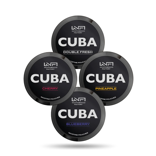 Offer Buy Any 3 Cuba Black Nicotine Pouches