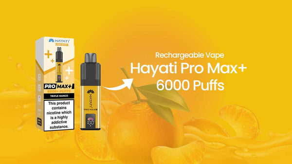 hayati pro max plus 6000 puffs