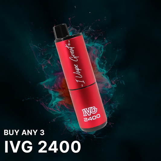 Offer Buy Any 3 IVG 2400 Puffs 4 in 1 Disposable Vape