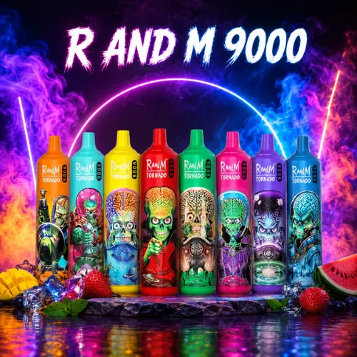 r and m vape 9000